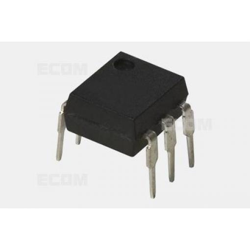 Optočlen 4N33, tranzistor, 80 V, DIP-6
