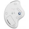 Logitech ERGO M575S Trackball, přenos Bluetooth®, bezdrátový, 5 tlačítko, 2000 dpi, modrá, bílá