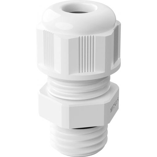 Bopla 12000311 kabelová průchodka Integrované kotvení kabelu M12 x 1.5 M12 polyamid bílá 1 ks