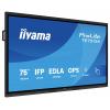 Iiyama ProLite displej Digital Signage Energetická třída (EEK2021): G (A - G) 189.3 cm 75 palec 3840 x 2160 Pixel