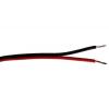 Dvojlinka 2×0,5 mm² CCA 20AWG červeno-černá, 100 m