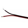 Dvojlinka 2×0,75 mm² CCA 18AWG červeno-černá, 100 m