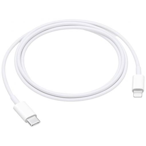 Apple USB kabel poškozený/chybějící obal USB-C ® zástrčka, Apple Lightning konektor 1.00 m bílá MUQ93ZM/A-B