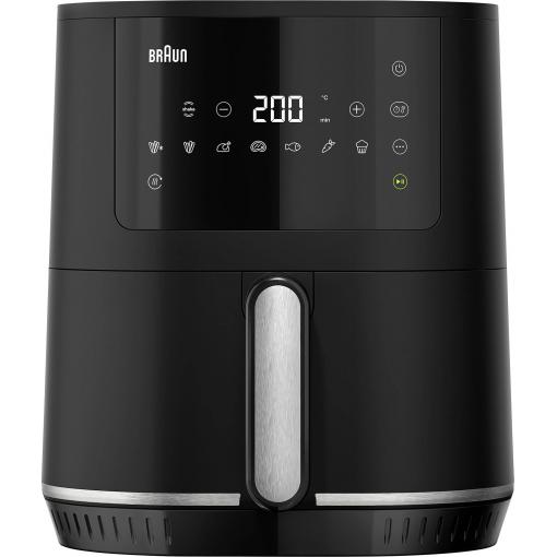 Braun HF 3030I BK fritéza, 4.3 l, 1 500, mačkadlo brambor a zeleniny, kabelové připojení, černá