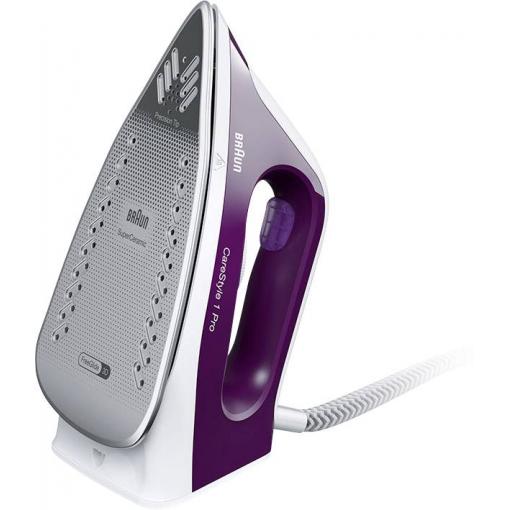 Braun IS 1514 VI 0128807002 parní žehlička stanice 2200 W bílá, fialová