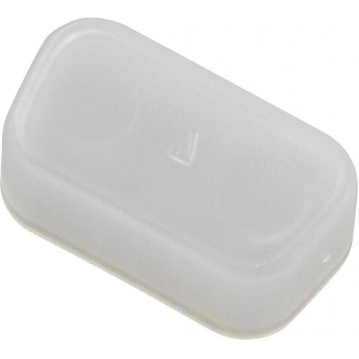TRU COMPONENTS 1593498 TC-HR9M203 záslepka transparentní 1 ks