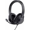 Trust Trust Ayda Max - Headset - On-Ear - kabelgebunden sluchátka uzavřená (Over Ear) kabelová stereo černá Redukce šumu mikrofonu headset Počítače