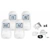 Honeywell Evohome sada termostatické hlavice, EVO-TRV4