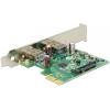 Delock 89391 karta PCI-Express USB 3.2 (Gen 1x1) PCIe
