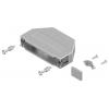 Conec SnapLock 16-003230E D-SUB pouzdro Pólů: 37 plast, pokovený 90 °, 180 ° 1 ks