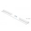 Delock 20694 20694 ochranný oplet bílá polyester 5 m 8 do 24 mm 1 ks