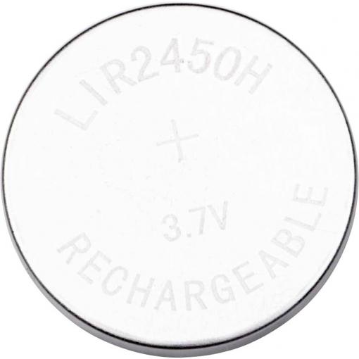 Akyga AKY1962 knoflíkový akumulátor LIR 2450 Li-Ion 200 mAh 3.7 V 1 ks