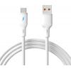 Akyga Kabel USB-C USB-A zástrčka, USB-C ® zástrčka 1 m bílá AK-USB-59