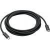 Apple Thunderbolt™ kabel Thunderbolt™ 4 Thunderbolt ™ (USB-C ®) zástrčka, Thunderbolt ™ (USB-C ®) zástrčka 3 m černá MW5H3ZM/A