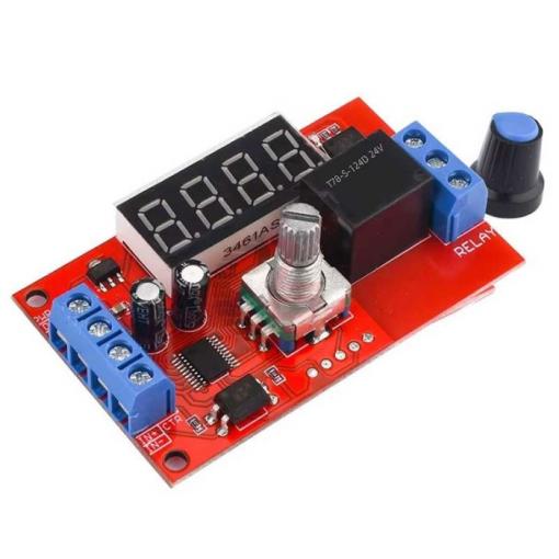 Programovatelný časový spínač s relé h_m483c, 5 V DC, 32 režimů