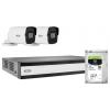 ABUS ABUS Komplett-Set mit 2 PoE Mini Tube-Kameras + Rekorder TVVR36423T LAN IP-sada bezpečnostní kamery 1920 x 1080 Pixel