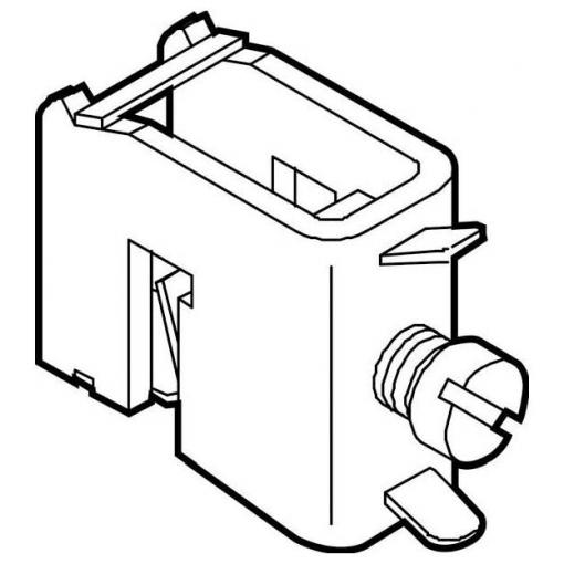 ABN XSH16-5 Svorkovnice na lištu 16 qmm pro CU lištu 12 x 5 mm Přípojnicový terminál 1 ks