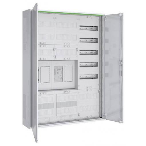 ABN ABNRS307E0012 skříň na elektroměr na omítku Počet řádků = 5 Obsah 1 ks