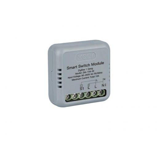 Smart ovladač osvětlení MOES Switch Module ZM-104-M Mini ZigBee Tuya