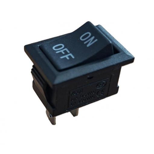 Kolébkový vypínač KCD1, ON-OFF, 250 V / 5 A, 20×11 mm