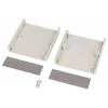 Hammond Electronics 1593NALTBU plastová krabička 111 x 75 x 25 plast ABS , hliník modrá (transparentní) 1 ks