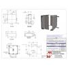 Hammond Electronics 1593ARALGY plastová krabička 74 x 76 x 27 plast ABS šedá 1 ks