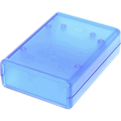 Hammond Electronics 1593WTBU univerzální pouzdro 105 x 110 x 35 plast ABS modrá (transparentní) 1 ks