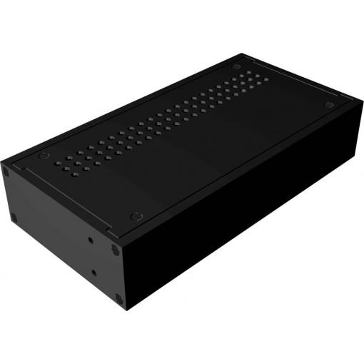 Hammond Electronics RM5U1913VBK pouzdro na stůl 222 x 422 x 330 hliník černá 1 ks