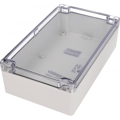 Hammond Electronics 1554ULGY pouzdro 201 x 119 x 45 plast ABS světle šedá 1 ks