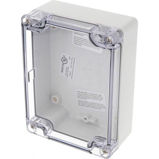 Hammond Electronics 1554FL2GYSL pouzdro 119 x 89 x 45 polykarbonát světle šedá 1 ks