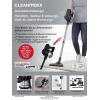 CleanMaxx 10000008078 cyklónový ruční vysavač, 22.2 V