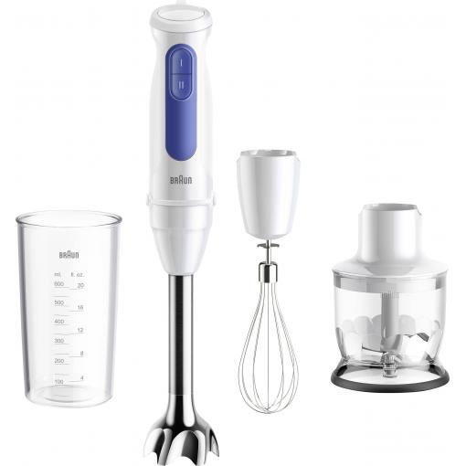 Braun MQ 30202 M tyčový mixér 900 W bílá, modrá