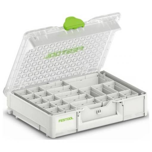 Festool Organizer SYS3 ORG M 89 22xESB 204853 transportní kufr (d x š x v) 396 x 296 x 89 mm