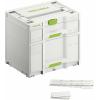 Festool Systainer SYS3-SORT/2 M 337 577770 transportní kufr (d x š x v) 396 x 296 x 337 mm
