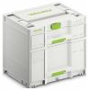 Festool Systainer SYS3-SORT/2 M 337 577770 transportní kufr (d x š x v) 396 x 296 x 337 mm