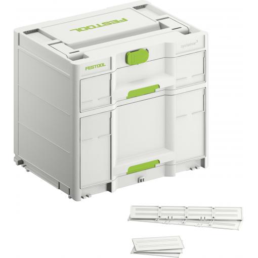 Festool Systainer SYS3-SORT/2 M 337 577770 transportní kufr (d x š x v) 396 x 296 x 337 mm