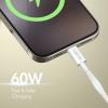 LogiLink Kabel USB-C USB 2.0 USB-A zástrčka, USB-C ® zástrčka 1 m růžová CU0324