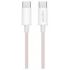 LogiLink Kabel USB-C USB 2.0 USB-C ® zástrčka 0.5 m růžová CU0343