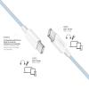 LogiLink Kabel USB-C USB 2.0 USB-C ® zástrčka 0.5 m modrá CU0349