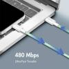LogiLink Kabel USB-C USB 2.0 USB-C ® zástrčka 1.5 m zelená CU0348