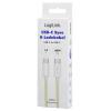 LogiLink Kabel USB-C USB 2.0 USB-C ® zástrčka 1 m žlutá CU0353