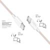 LogiLink Kabel USB-C USB 2.0 USB-C ® zástrčka 1.5 m růžová CU0345
