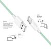 LogiLink Kabel USB-C USB 2.0 USB-A zástrčka, USB-C ® zástrčka 1 m zelená CU0327