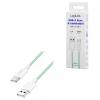 LogiLink Kabel USB-C USB 2.0 USB-A zástrčka, USB-C ® zástrčka 1 m zelená CU0327