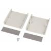 Hammond Electronics 1593TALBK plastová krabička 112 x 66.5 x 21 plast ABS , hliník černá 1 ks