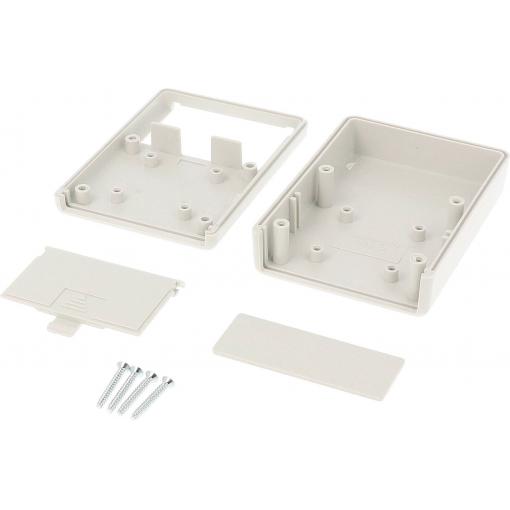 Hammond Electronics 1593ARGY univerzální pouzdro 75 x 74 x 27 plast ABS světle šedá 1 ks