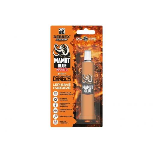 Lepidlo DEN BRAVEN MAMUT GLUE Disper Fix šedé 25ml