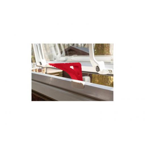Zarážka do dveří a oken DEBBEX Door Stopper červená 1ks