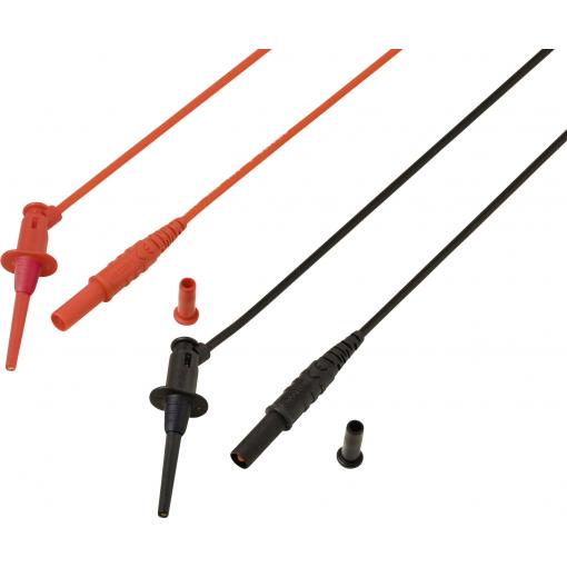 VOLTCRAFT MSL-528 měřicí kabel | s miniaturním záchytným háčkem CAT II 300 V |