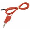 VOLTCRAFT MSL-315 rot měřicí kabel 4 mm zástrčka zásuvka 0,64 mm 1 m červená 1 ks